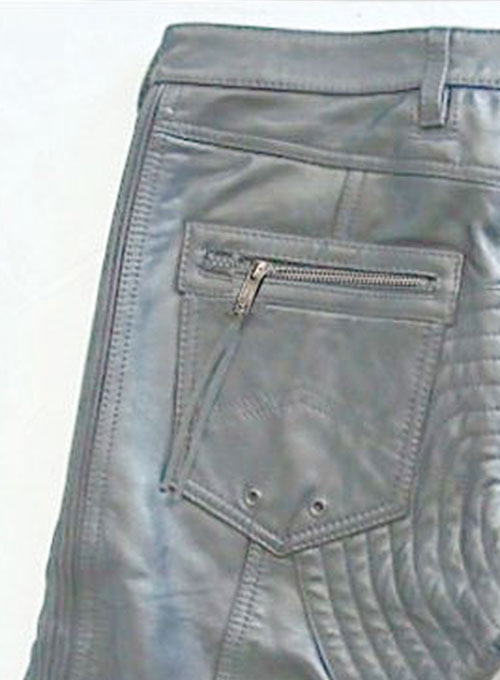 Leather Biker Jeans - Style #505 - Click Image to Close