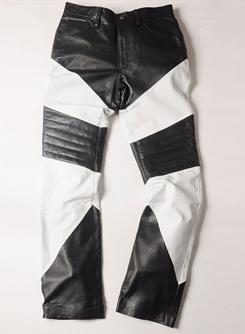 Zod Mix Leather Pants - Click Image to Close