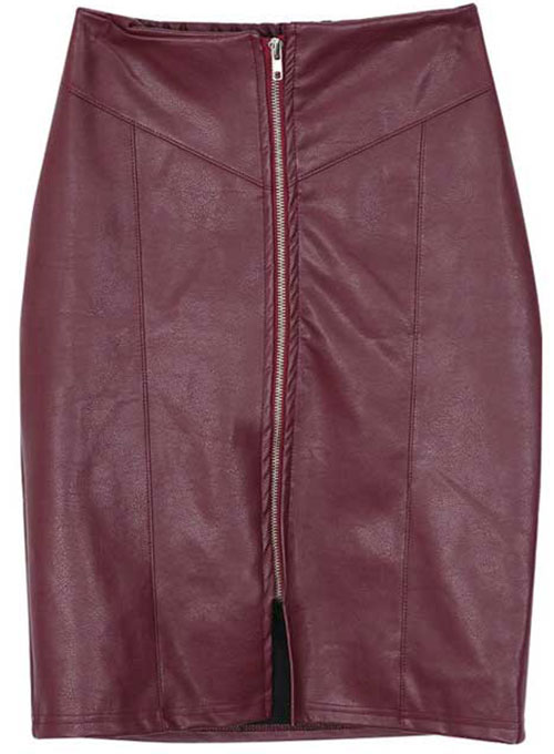 Ambrosia Leather Skirt - # 413 - Click Image to Close