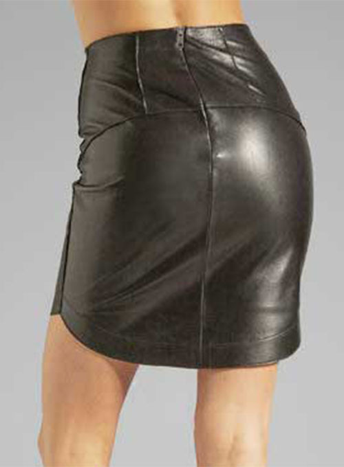 Aura Leather Skirt - # 408 - Click Image to Close