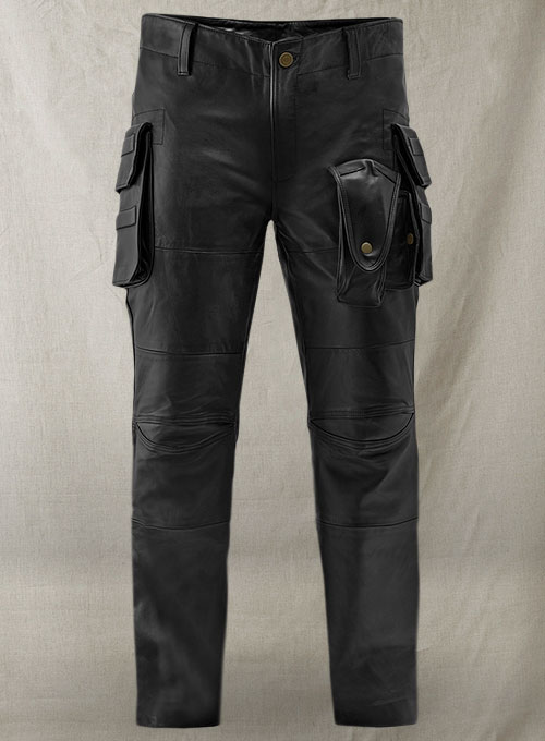 Brad Pitt Leather Pants