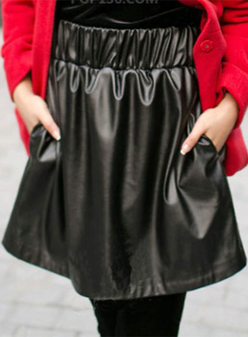 Chicklate Leather Skirt - # 154 - Click Image to Close