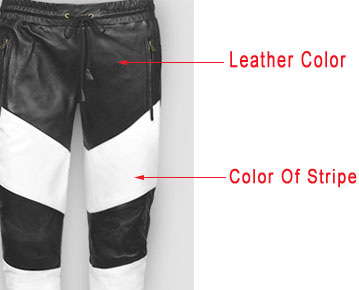 Coleman Drawstring Leather Pants - Click Image to Close