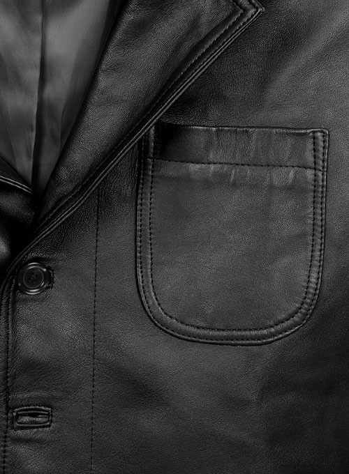 Daniel Craig Leather Blazer - Click Image to Close