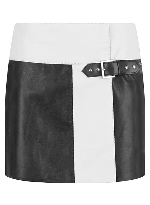 Devore Leather Skirt - # 479