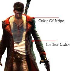 Devil May Cry 5 Dante Leather Coat - Click Image to Close