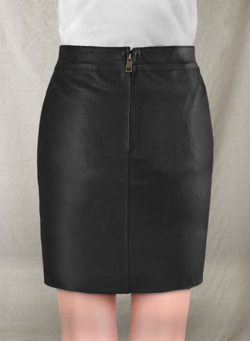 Flaky Leather Skirt - # 182