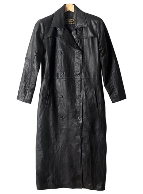 Gambit Leather Trench Coat - Click Image to Close