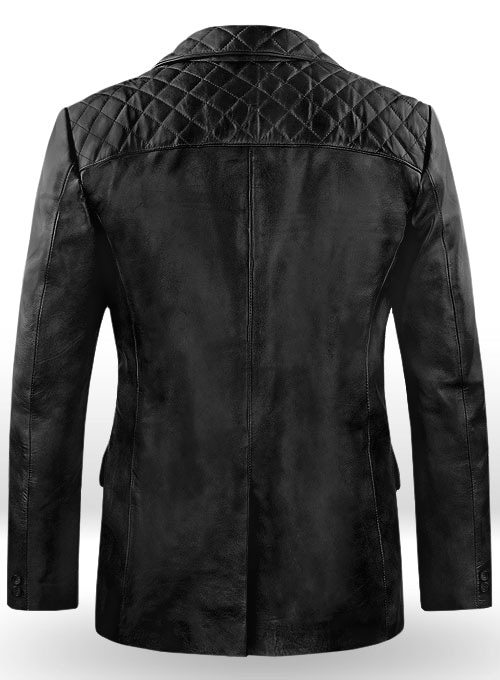 Harper Leather Blazer - Click Image to Close