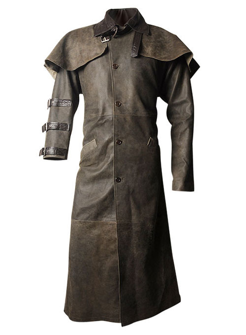 Hellboy Leather Duster Coat - Click Image to Close