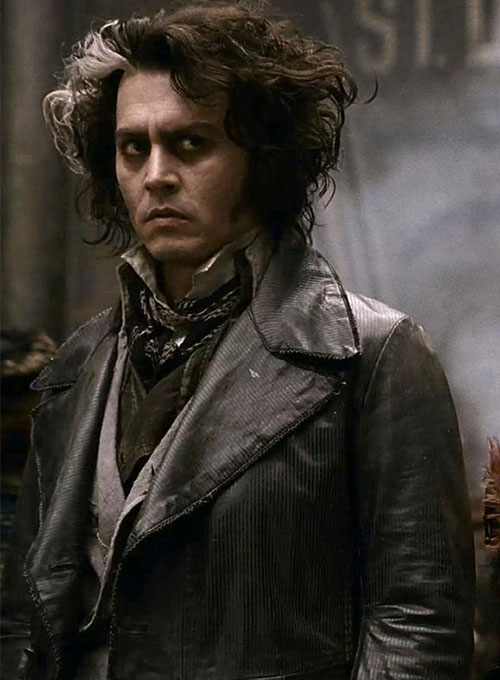 Johnny Depp Sweeney Todd Leather Coat