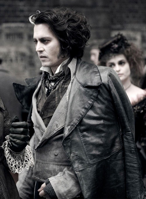 Johnny Depp Sweeney Todd Leather Coat