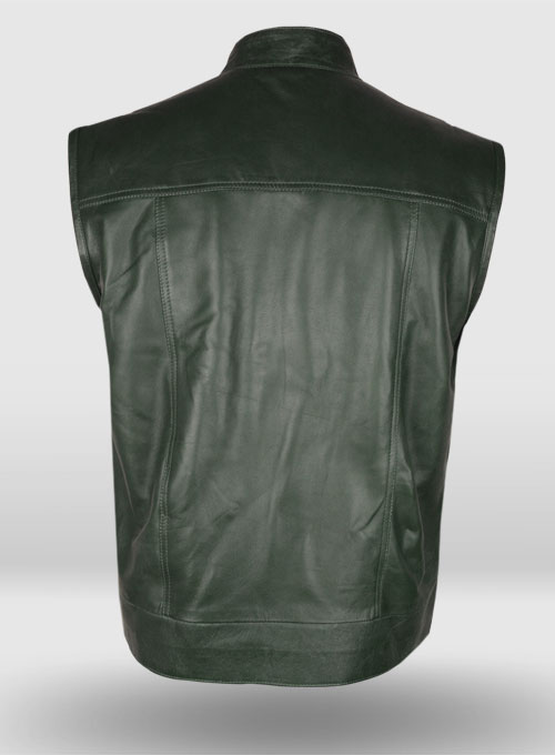 Leather Vest # 305 - Click Image to Close