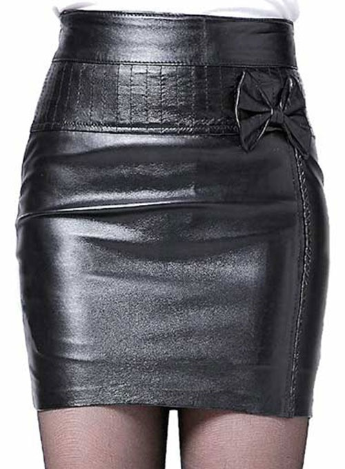 Buzz Leather Skirt - # 168 - Click Image to Close