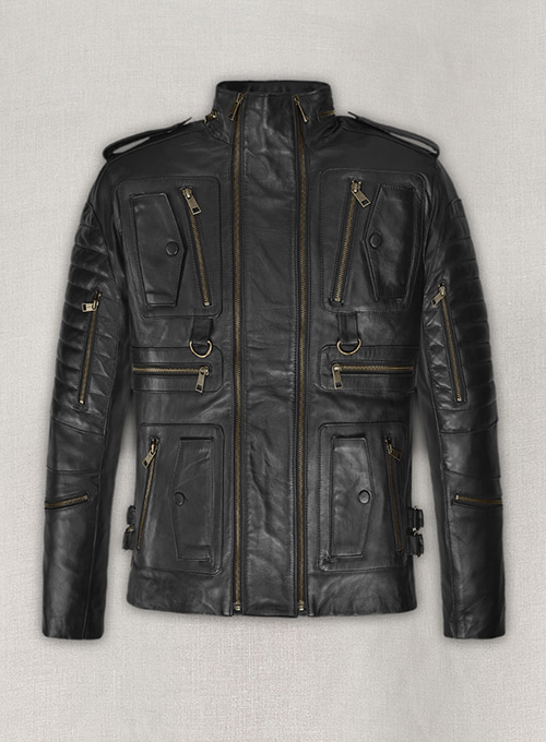 Leather Jacket # 641 - Click Image to Close