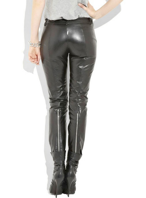 Leather Biker Jeans - Style #508 - Click Image to Close