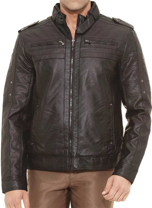 Leather Jacket # 631 - Click Image to Close