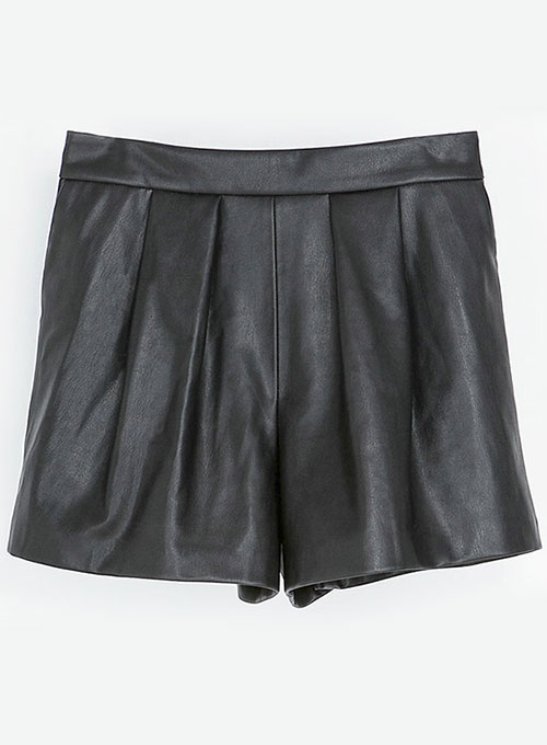 Leather Cargo Shorts Style # 381 - Click Image to Close