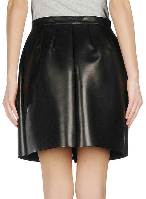 Maxine Leather Skirt - # 400 - Click Image to Close