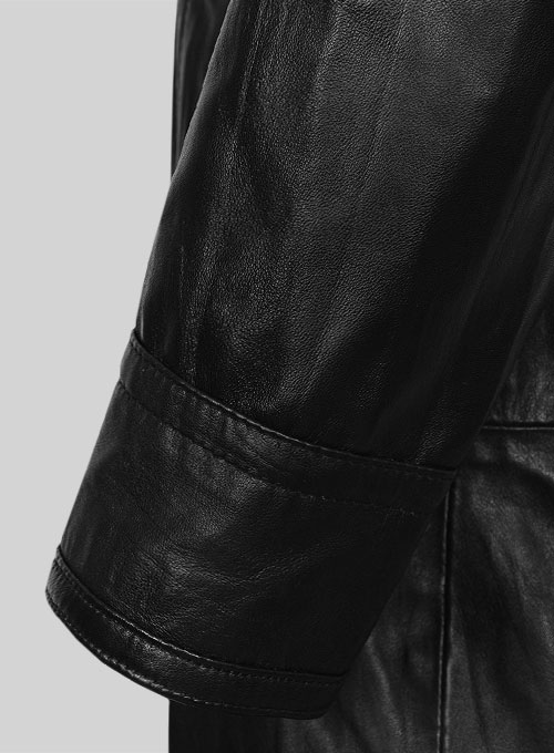 The Avengers Nick Fury Leather Trench Coat - Click Image to Close