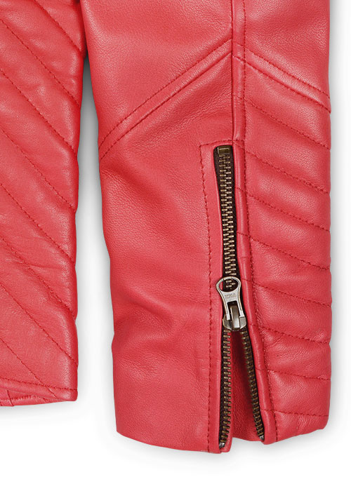 Oxley Leather Biker Jacket # 541 - Click Image to Close