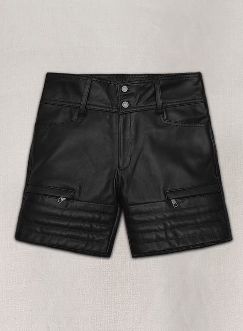 Leather Cargo Shorts Style # 361