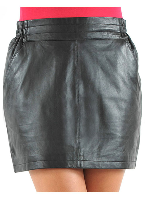 Sporty Leather Skirt - # 465