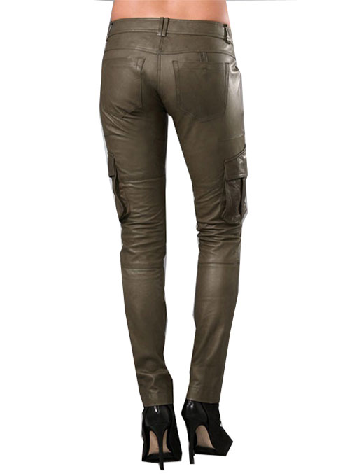 Leather Trooper Cargo Pants - Click Image to Close