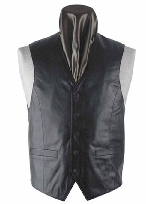 Leather Vest # 302 - Click Image to Close