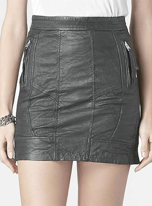 Vicious Leather Skirt - # 483 - Click Image to Close