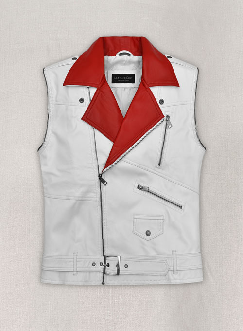 Leather Vest # 336