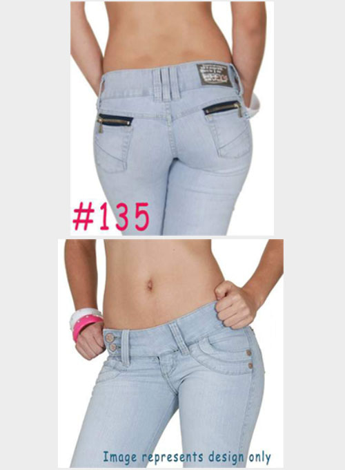 Brazilian Style Jeans - #135 - Click Image to Close