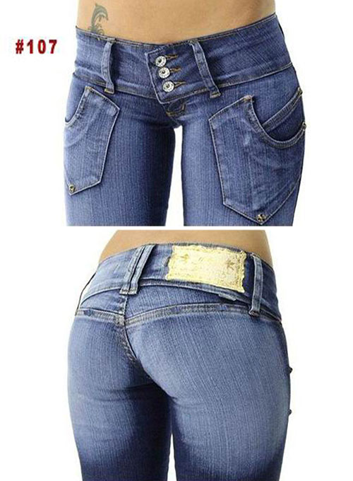 Brazilian Style Jeans - #107 - Click Image to Close