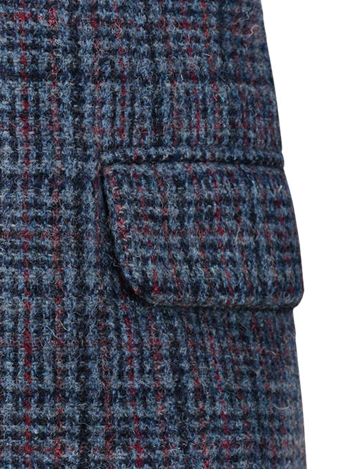 Harris Tweed Bluish Checks Jacket