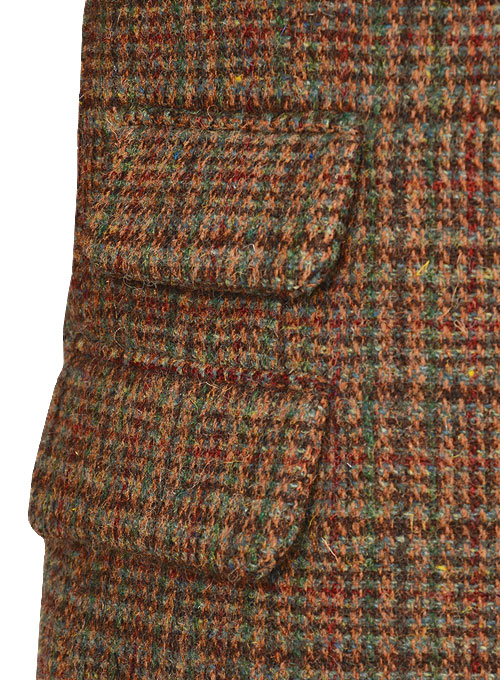 Harris Tweed Brownish Checks Jacket