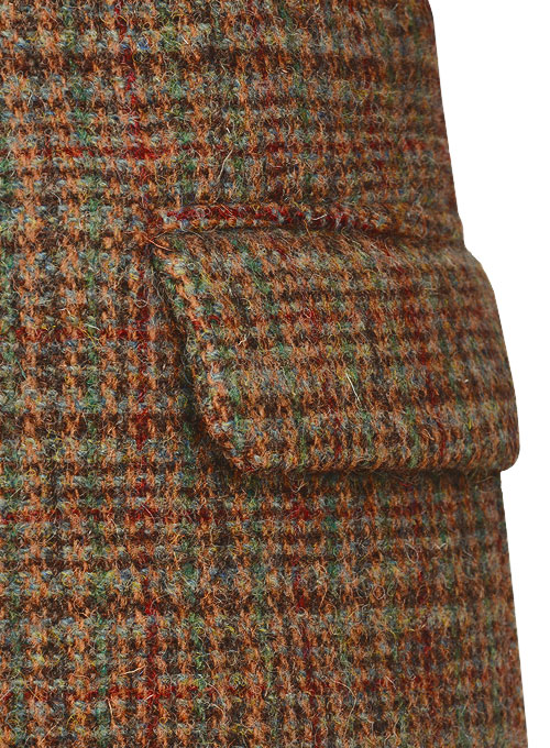 Harris Tweed Brownish Checks Jacket