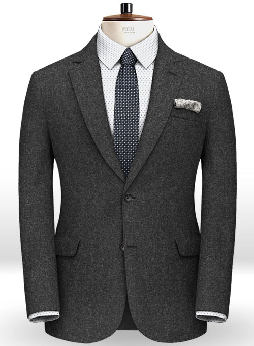 Cashmere Flannel Tupa Wool Suit