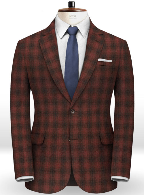 Cashmere Flannel Wynt Wool Suit