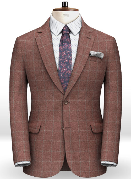 Cashmere Flannel Para Wool Suit