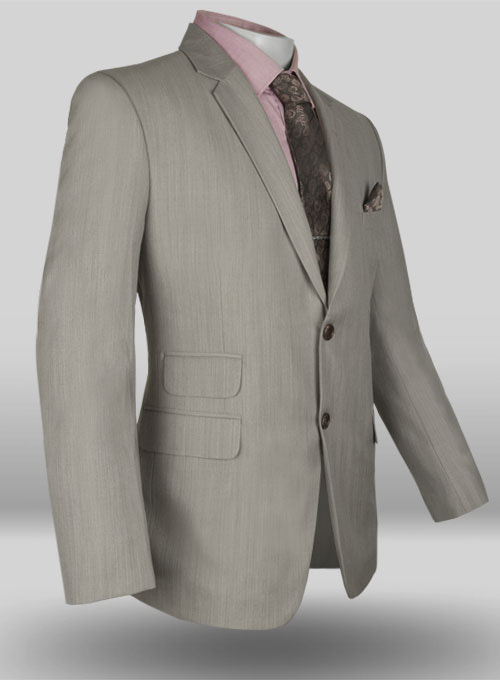 Caviar Oscar Gray Wool Suit