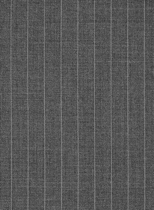 Chalkstripe Wool Gray Suit