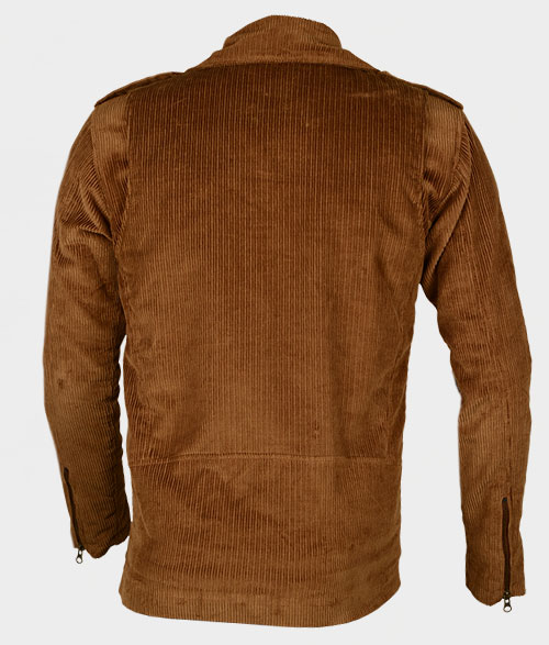 Corduroy Biker Jacket - Click Image to Close