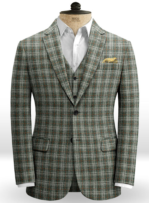 Essex Green Tweed Suit