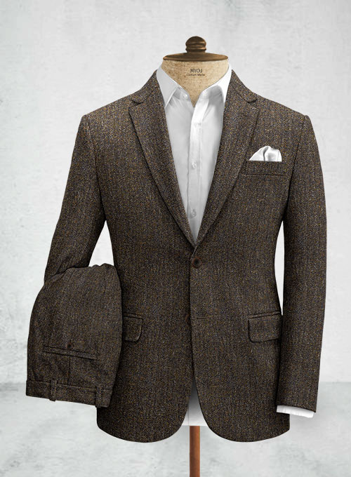 Haberdasher Brown Tweed Suit