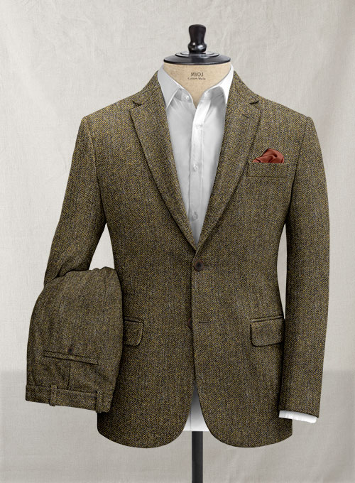 Haberdasher Rust Tweed Suit