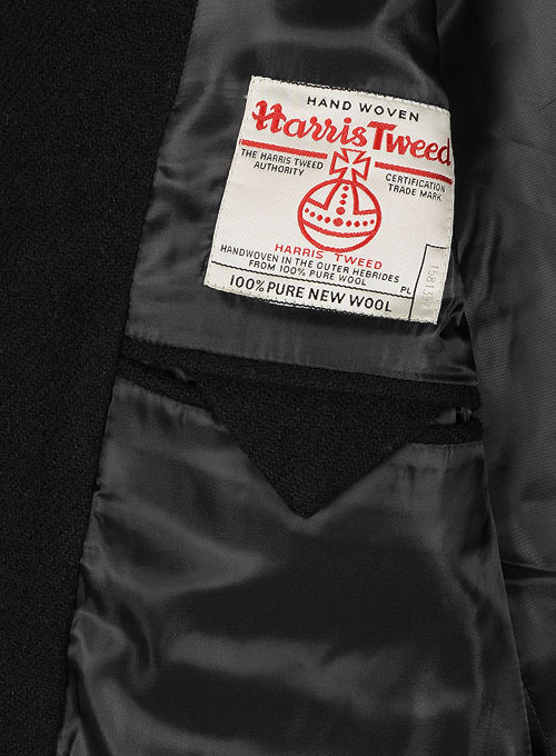 Harris Tweed Black Twill Jacket