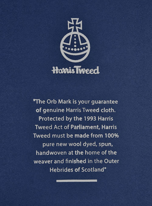 Harris Tweed Barley Blue Jacket