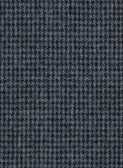 Houndstooth Blue Tweed Suit