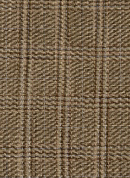 Huddersfield Brown Glen Pure Wool Suit - Click Image to Close