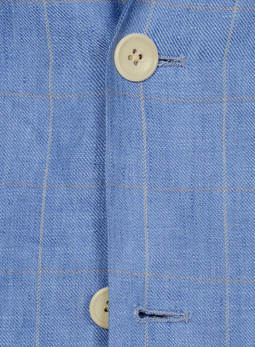 Italian Cool Vista  Linen Jacket